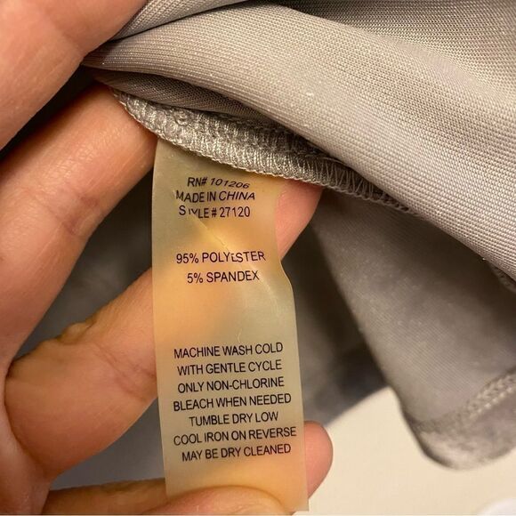 Soft Surroundings Cloudburst Velvet Shapely Top wrap blouse Long sleeve -S - Picture 7 of 8